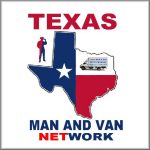 Texas man and van Logo